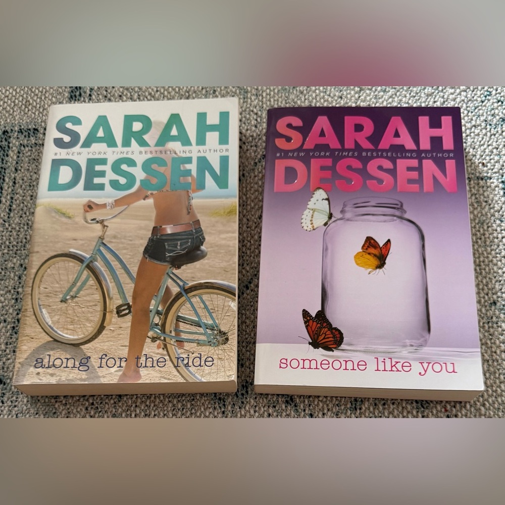 2 Sarah Dessen Softcover Books YA Young Adult Teen Fiction